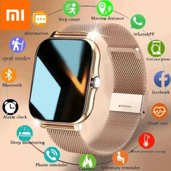 Xiaomi Reloj Inteligente Táctil para Hombre y Mujer - Llamadas y Pulsera Digital