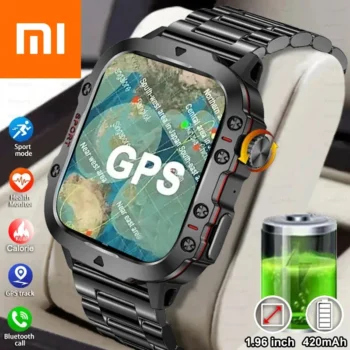 Xiaomi Reloj Militar Inteligente Hombre - Smartwatch GPS y Salud