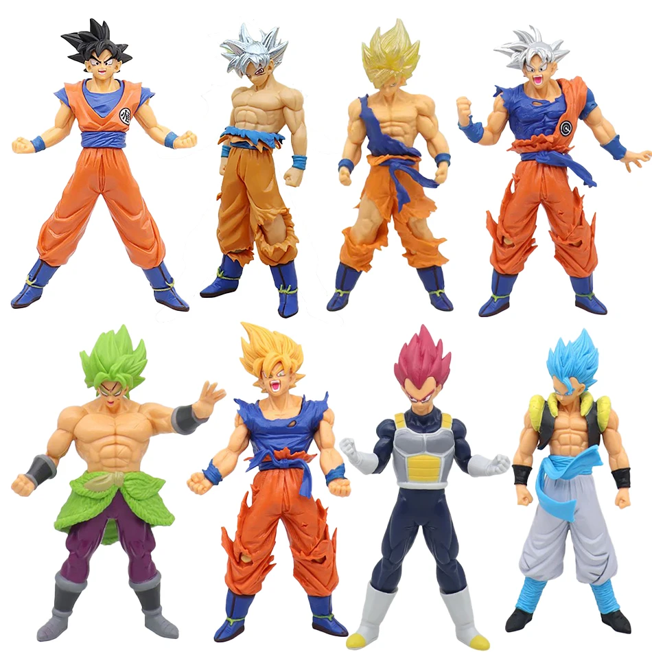 Figura de acción de Super Saiyan para niños, modelo de figura de Anime de Dragon Ball Z, Son Goku, DBZ, regalos coleccionables - ¿Vale la pena?