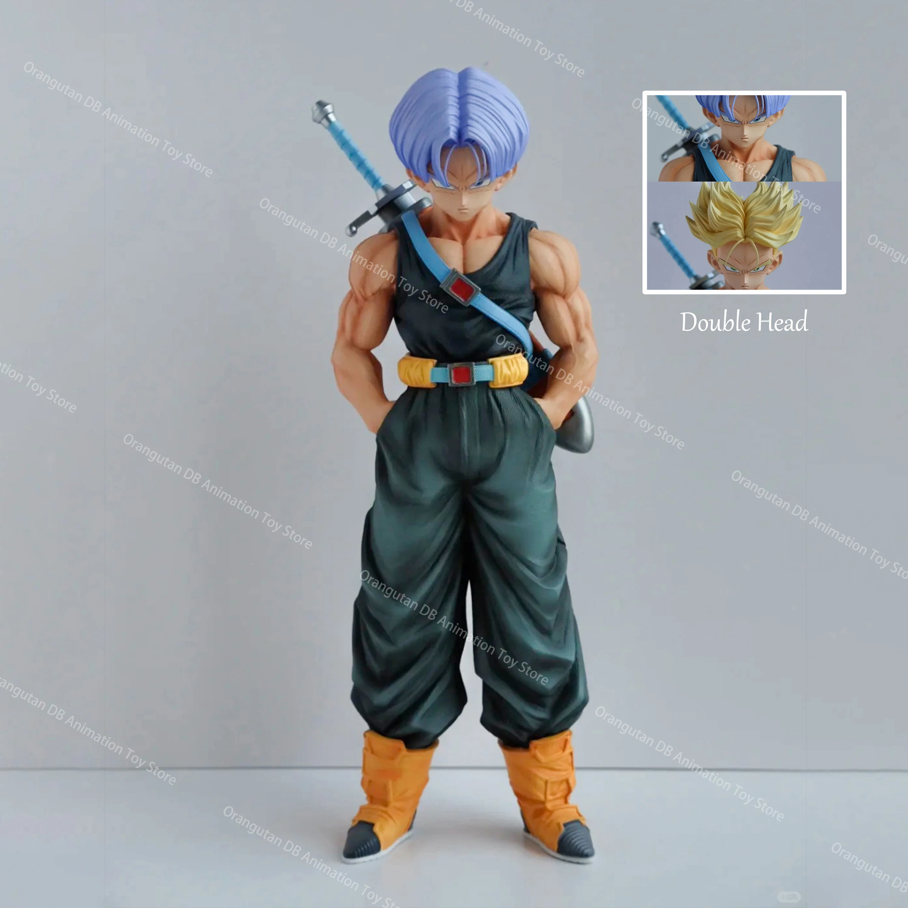 Figuras de acción de Anime de Dragon Ball Z Fighters, estatua de Pvc de colección, Trunks, Super Saiyan Future Trunks, 26CM - ¿Vale la pena?