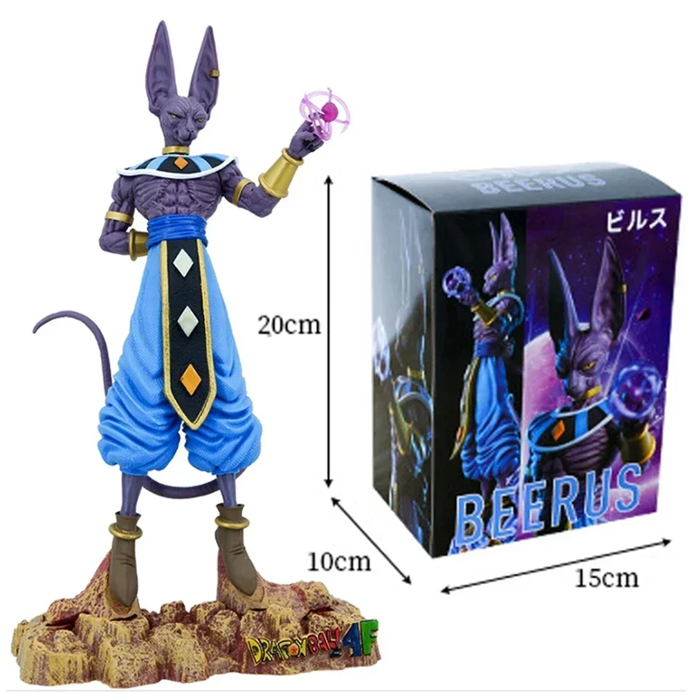 Figuras de acción de Dragon Ball Z Beerus, modelo de colección de 30cm, Super God of Destruction, regalos para niños - ¿Vale la pena?