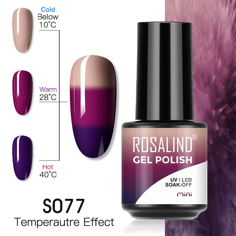 ROSALIND-esmalte de uñas térmico, cambia de Color con la temperatura, UV, purpurina, Gel de uñas semipermanente, todo para el arte de las uñas - ¿Vale la pena?