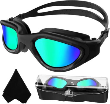 Winline Gafas de Natación Polarizadas - Anti-vaho, UV, Ajuste Fácil