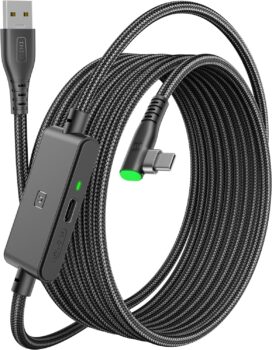 INIU Kabel 5m USB-C für Oculus Quest & Pico 4 – High Speed 2.5Gbs