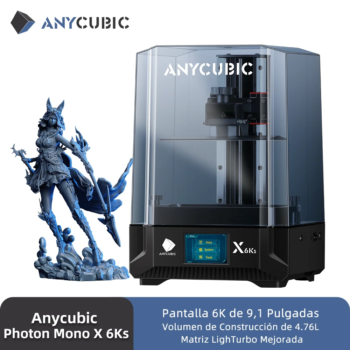 ANYCUBIC Photon Mono X 6K - Impresora 3D LCD 9.1''