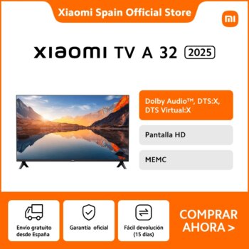 Xiaomi TV A 32 | HD, Dolby Audio™, DTS:X