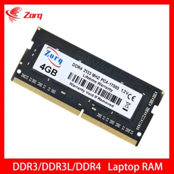 Memoria RAM SODIMM 4GB-16GB DDR2/DDR3L/DDR4 - 2133-2666MHz para Notebook