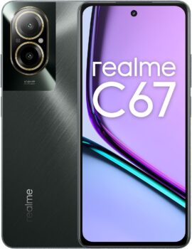 realme C67: Móvil 4G, 6+128GB, 108MP, Snapdragon 685, Batería 5000mAh