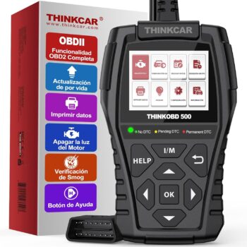 ThinkOBD 500: Herramienta de Diagnóstico OBD2 Multimarca para Autodiagnóstico y Verificación de Smog