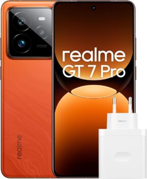 Realme GT 7 Pro 5G - Snapdragon 8 Elite - 12+256GB - Pantalla RealWorld Eco² - Cámara IA - Naranja