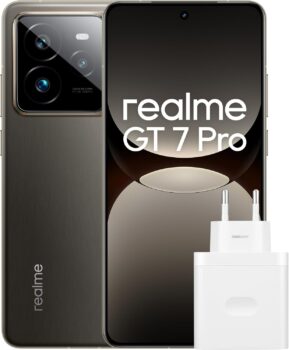 Realme Smartphone GT 7 Pro 5G 12+256GB - Snapdragon 8 Elite - Pantalla RealWorld Eco² - Cámara IA - Gris