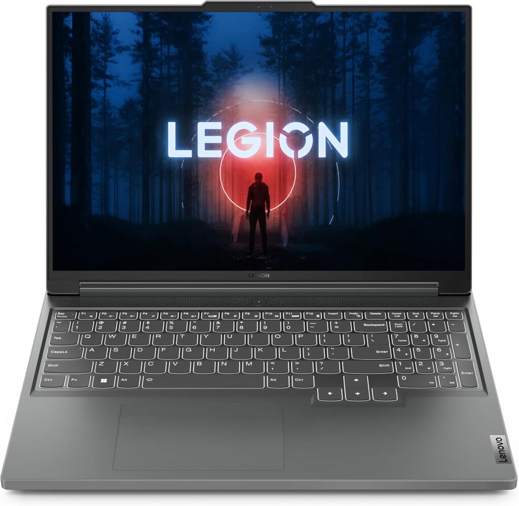 Portátil Gaming Lenovo Legion Slim 5 Gen 8 - AMD Ryzen 7 7840HS, 32GB RAM, 1TB SSD, NVIDIA GeForce RTX 4070 8GB - Gris Oscuro