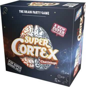 Zygomatic | Super Cortex | Juego de Cartas para Desafiar tu Cerebro | 8+ años | 2-6 Jugadores | 15 min/partida | Español y Portugués