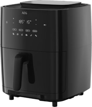 Freidora de Aire AEG AAF7SB, 6,9 L, 10 Programas, Pantalla Táctil, Negro