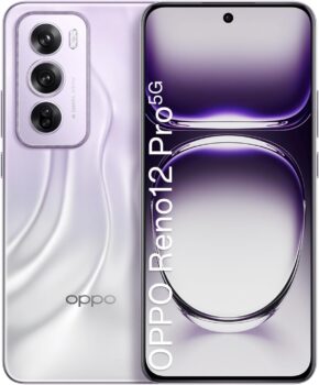 OPPO Reno12 Pro 5G: Smartphone IA Desbloqueado 12+512GB, Cámara AI 50+8+50MP, Pantalla 3D AMOLED 6,7", SUPERVOOC 80W, Batería 5000mAh, Dimensity 7300, Vídeo 4K, NFC - Morado