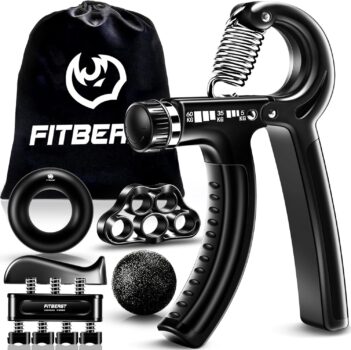 FitBeast Hand Grip para Antebrazo - Paquete de 5 Piezas