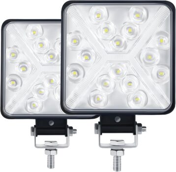 Foco LED Trabajo MONDEVIEW 300W 12000LM 6000K IP67 - 8D Brillo Potente