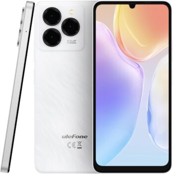 Ulefone Note 20 Pro: Smartphone Android 14, 6,75'' HD+, 8GB RAM+128GB ROM, 50MP+8MP+2MP, Dual SIM, 6000mAh, Blanco