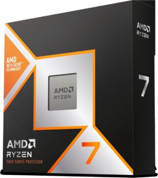AMD RYZEN ™ 7 9800X 3D 8 Núcleos/16 Hilos - Zen 5 - 104 MB Cache - 120W TDP - 5,2 GHz - AM5 - Sin Ventilador