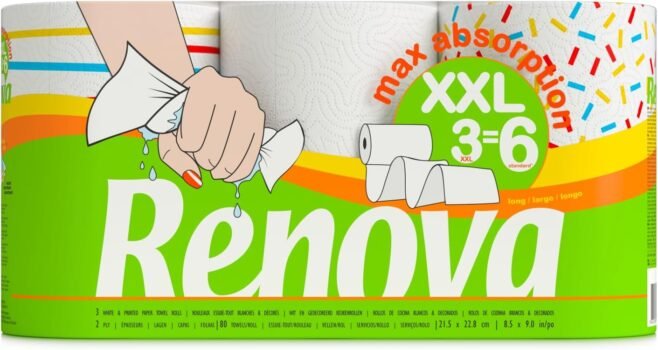 Renova Rollos de Cocina 3 Unidades