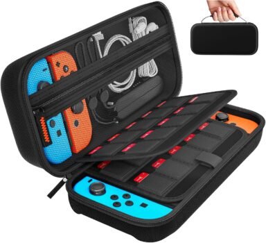 DayDayUp Funda para Nintendo Switch con 20 Ranuras