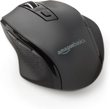 Amazon Basics Ratón Inalámbrico Ergonómico