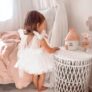 Vestido de princesa para bebé 0-2 años – Traje sin mangas