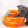 Torre Espacial Interactiva para Gatos – Juguete Educativo