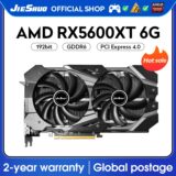 JIESHUO RX 5600XT 6GB GDDR6 – Tarjeta Gráfica para Gaming