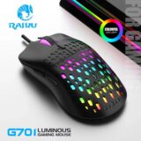 RAIKU G701 Ratón Cableado 6 Teclas Iluminado – Juegos y Oficina