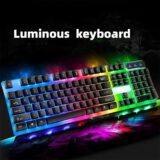 Teclado y Ratón USB Gamer – 104 Teclas Retroiluminado