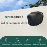 Blink Outdoor 4 Cámara de Seguridad Inalámbrica + Batería