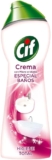 CIF Crema Limpiadora Rosa | Limpiador Multiusos con Fórmula Natural | Elimina la Suciedad más Difícil 650 ml.