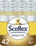Scottex Sensitive – 42 Rollos con Leche de Almendras