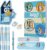 Set de Papelería Bluey para Niños – Incluye Cuaderno, Lápices, Estuche, Bolígrafo y Más