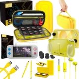 Orzly Switch Lite Accesorios Amarillo