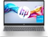 HP 15-fd0193ns – Portátil 15.6″ FHD (i3, 8GB RAM, 512GB SSD, Gráficos UHD, Plata/Azul) – QWERTY Español