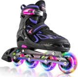 Patines 2PM SPORTS Vinal Regulables con Luz LED para niños