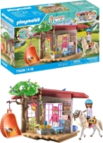 PLAYMOBIL Caseta Club de Equitación 71638 – Juguetes sostenibles para niños a partir de 5 años